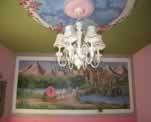 Girls Castle and Ceiling Design